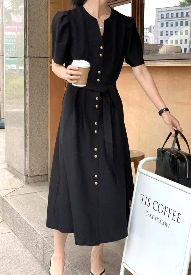 2024 Elegant V-neck waist up dress CA24041038BE