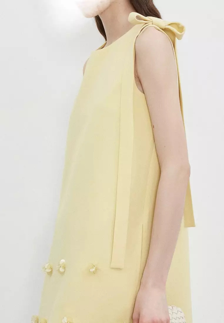 2024 Summer Elegant Round Neck Sleeveless Floating Strap Dress K052904YE