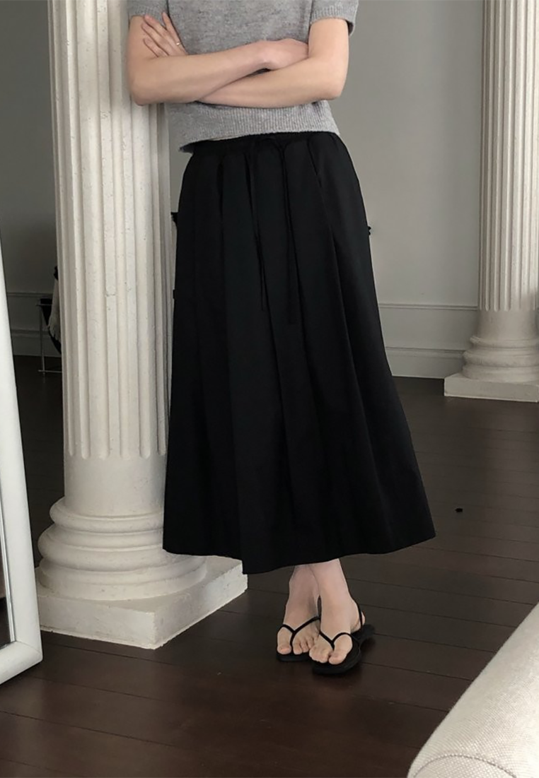 Korean chic spring high waisted skirt CA25022404W