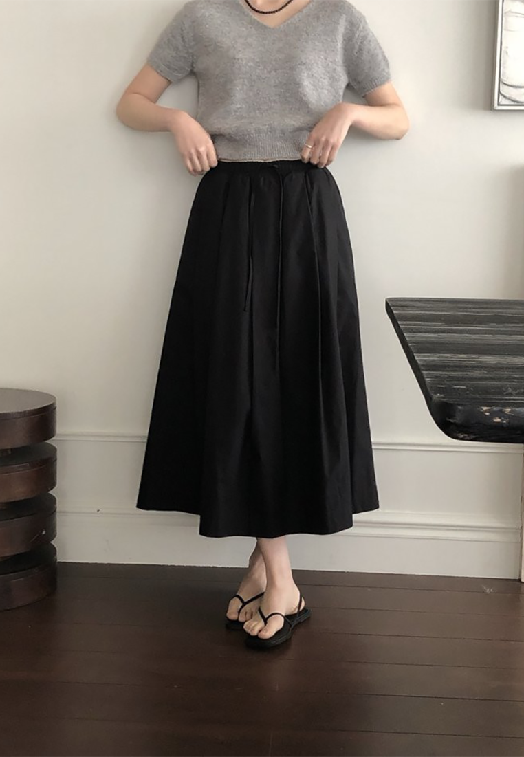 Korean chic spring high waisted skirt CA25022404W