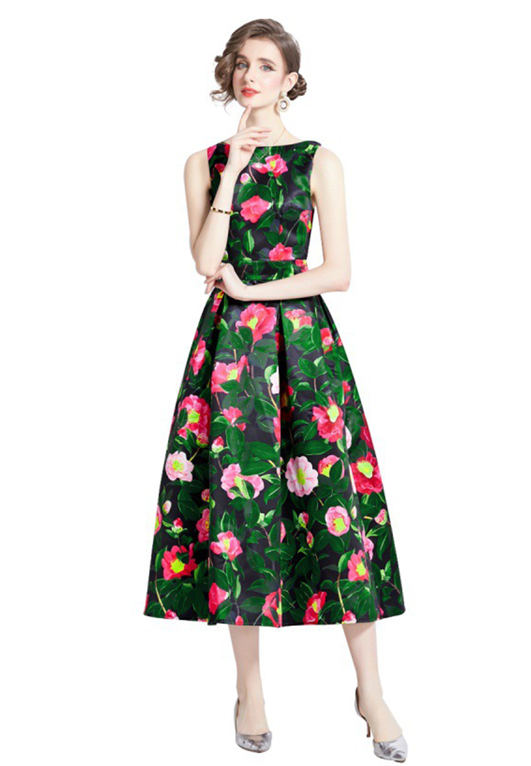 S/S Spring New Sleeveless Temperament Dress A021904