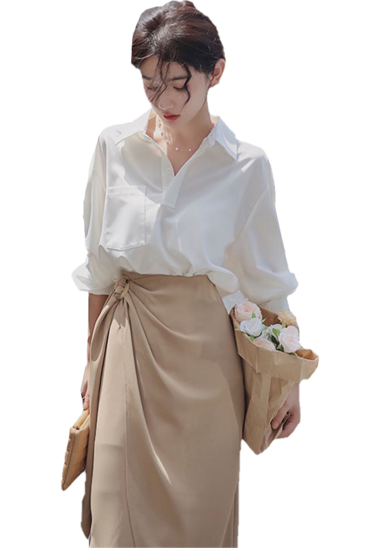 New luxury skirt set early spring CA24030704