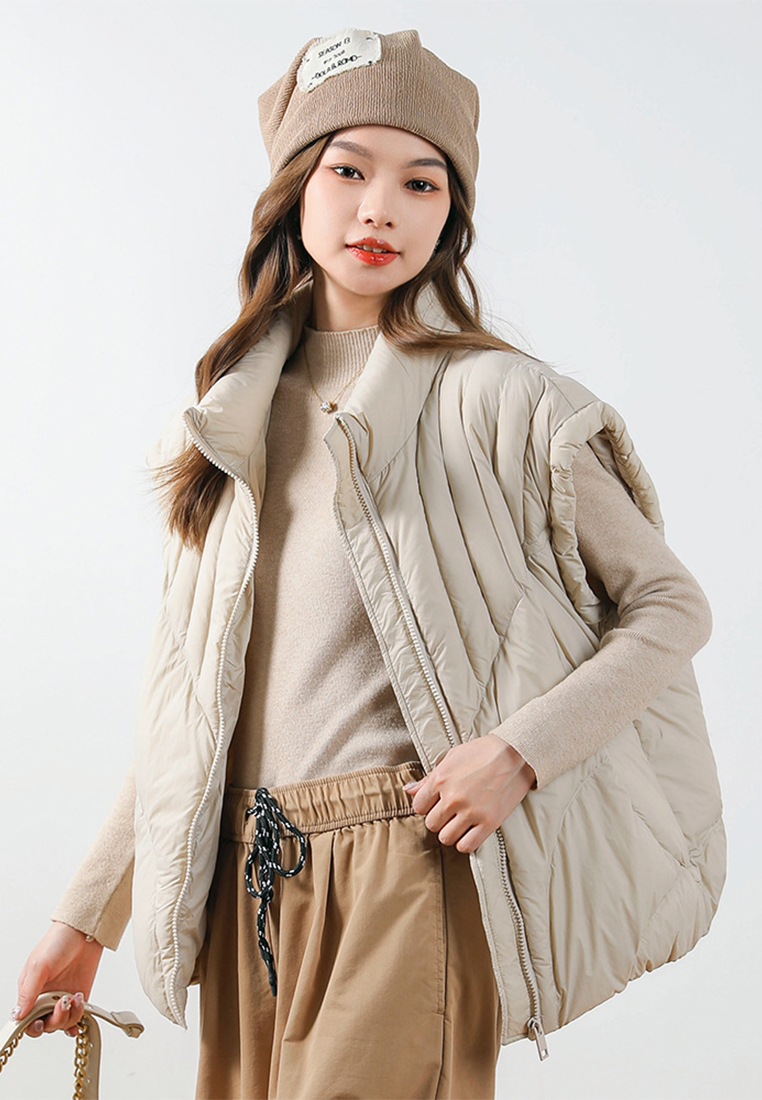 Korean 90% Velvet Fashion Down Jacket CA24112104W