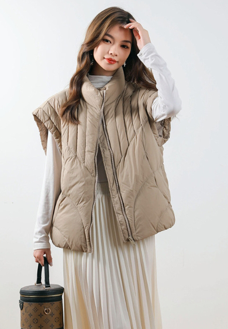 Korean 90% Velvet Fashion Down Jacket CA24112104W