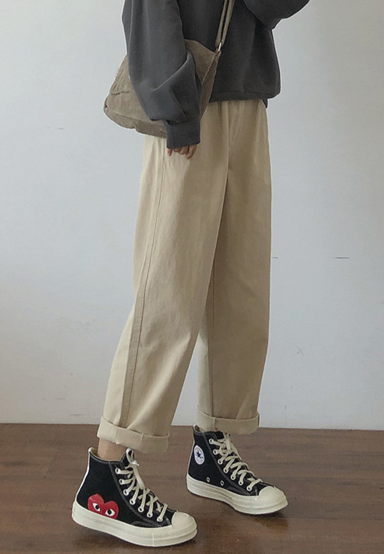 2024 Comfortable Versatile Loose High Waist Casual Pants CA24031904BE