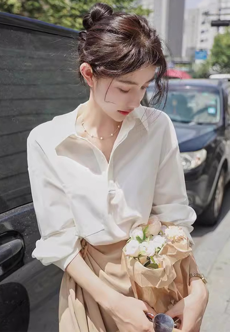 New luxury skirt set early spring CA24030704