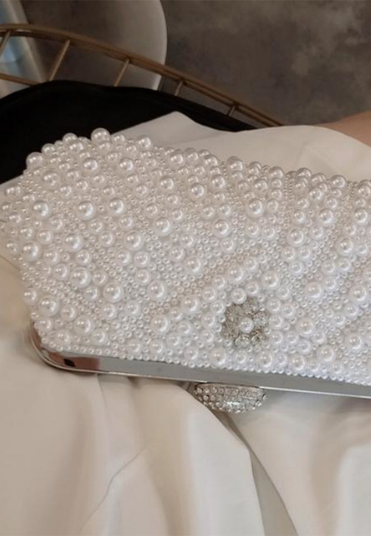 Banquet pearl socialite handbag CA24121004W