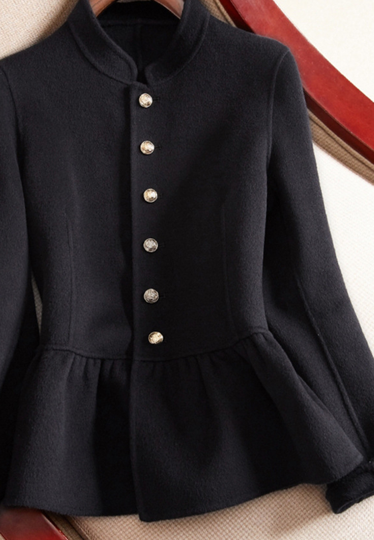 Wool double sided wool luxury quality warm jacket CA101904