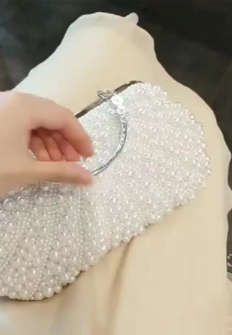 Banquet pearl socialite handbag CA24121004W