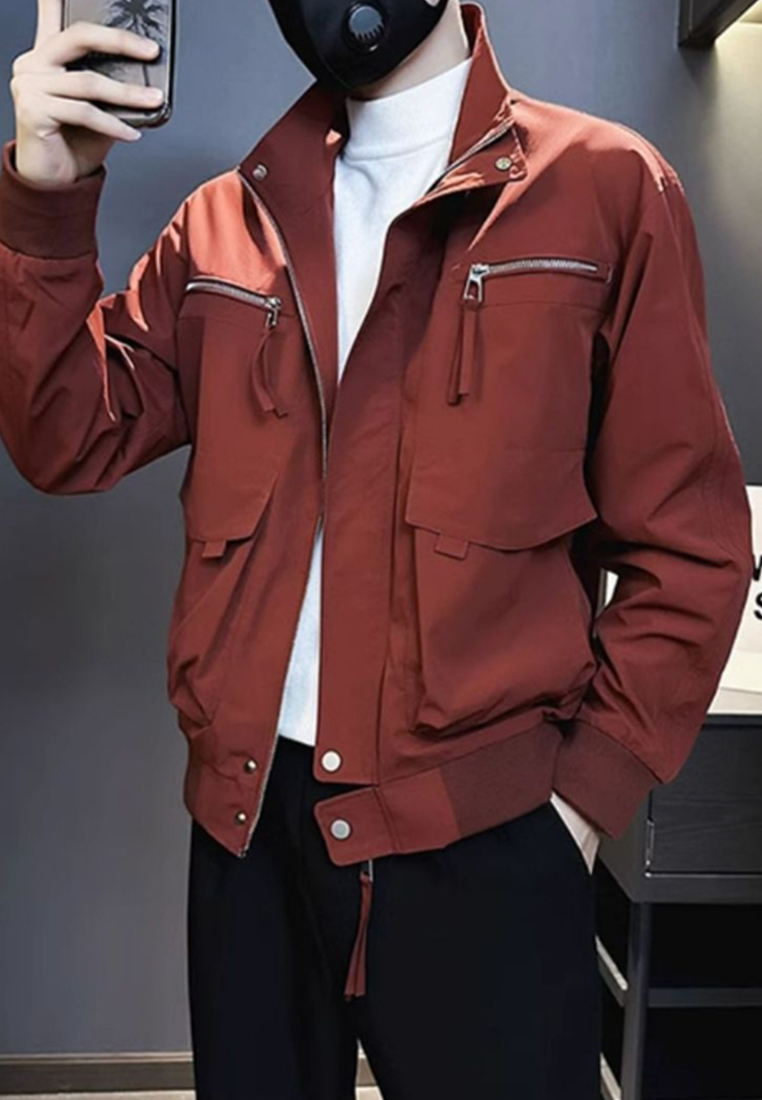 Advanced autumn casual jacket top CA24101404BK