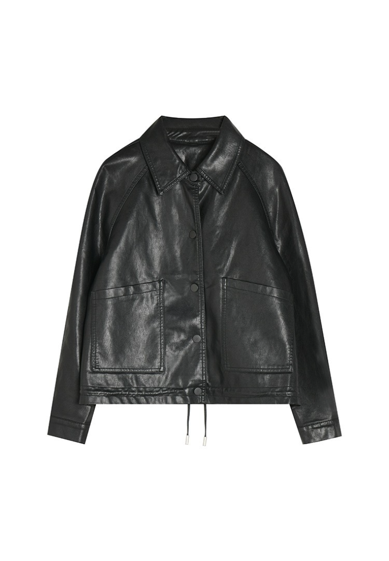 New Chic Style PU Women Jacket K25112105