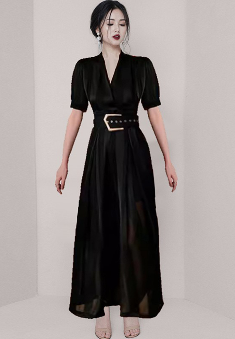 2023 Summer NewVersatile Fashion Jumpsuit for Elegant Ladies CA061340BK