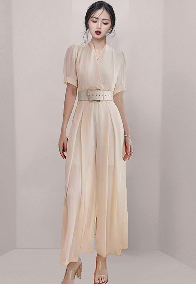 2023 Summer NewVersatile Fashion Jumpsuit for Elegant Ladies CA061340BK