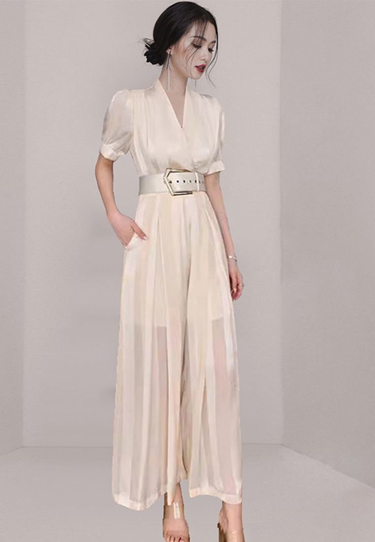 2023 Summer NewVersatile Fashion Jumpsuit for Elegant Ladies CA061340BK