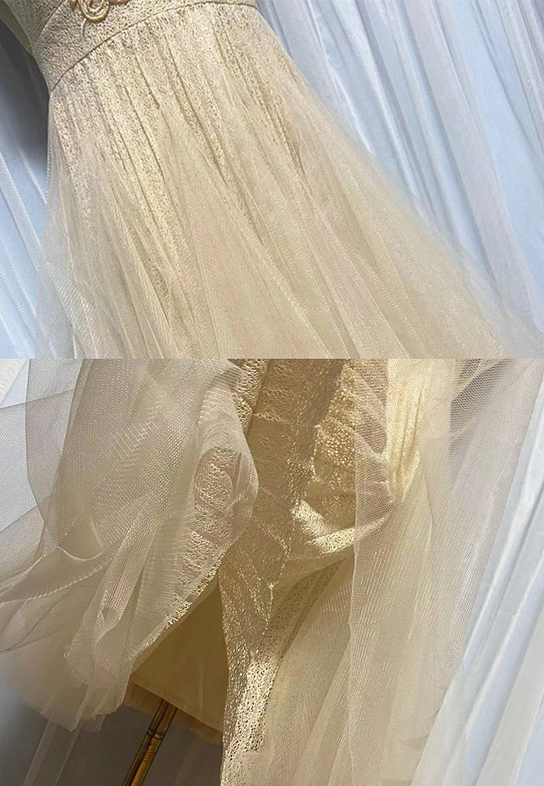 2024 Summer Fashion Mesh Short Skirt Dress CA24032640BE