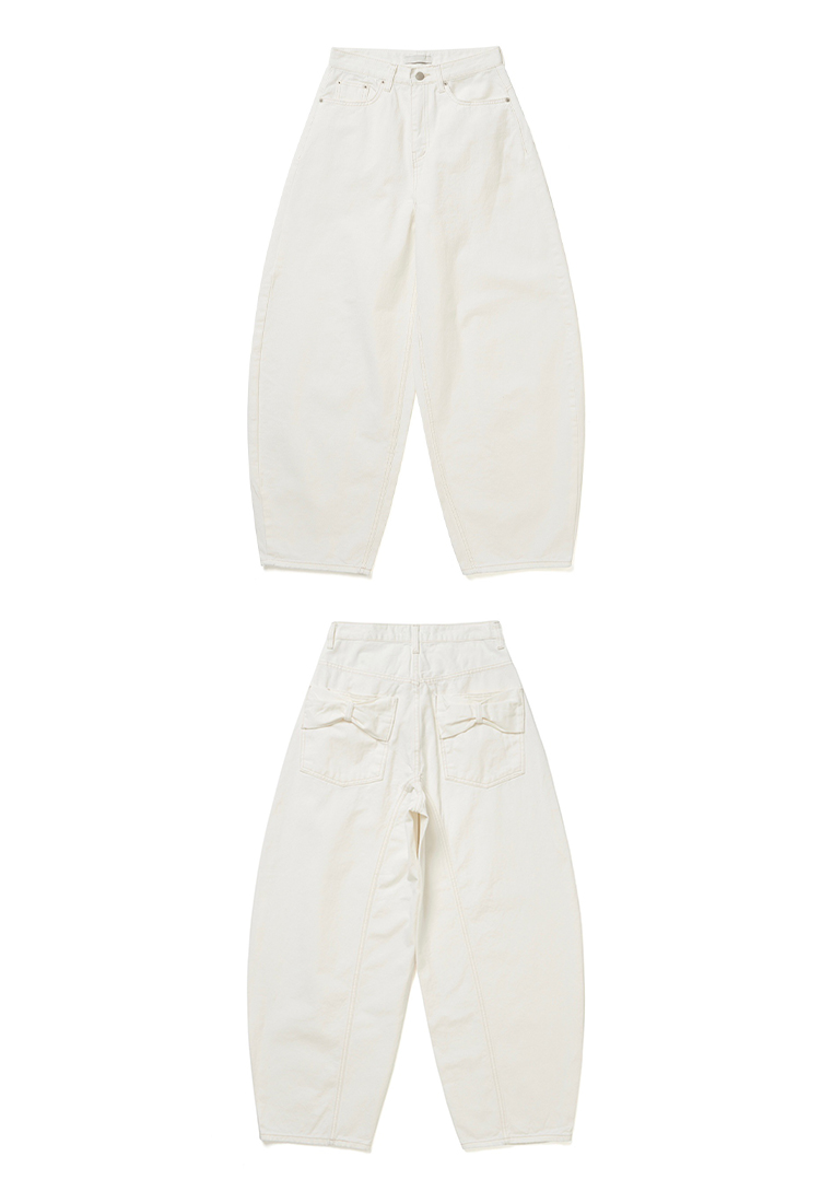 New Korean style loose wide-leg denim pants CA25042941W