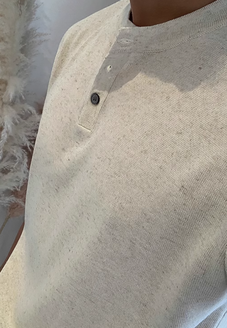 Men's Korean summer thin ice silk knitted T-shirt CA25052341KI