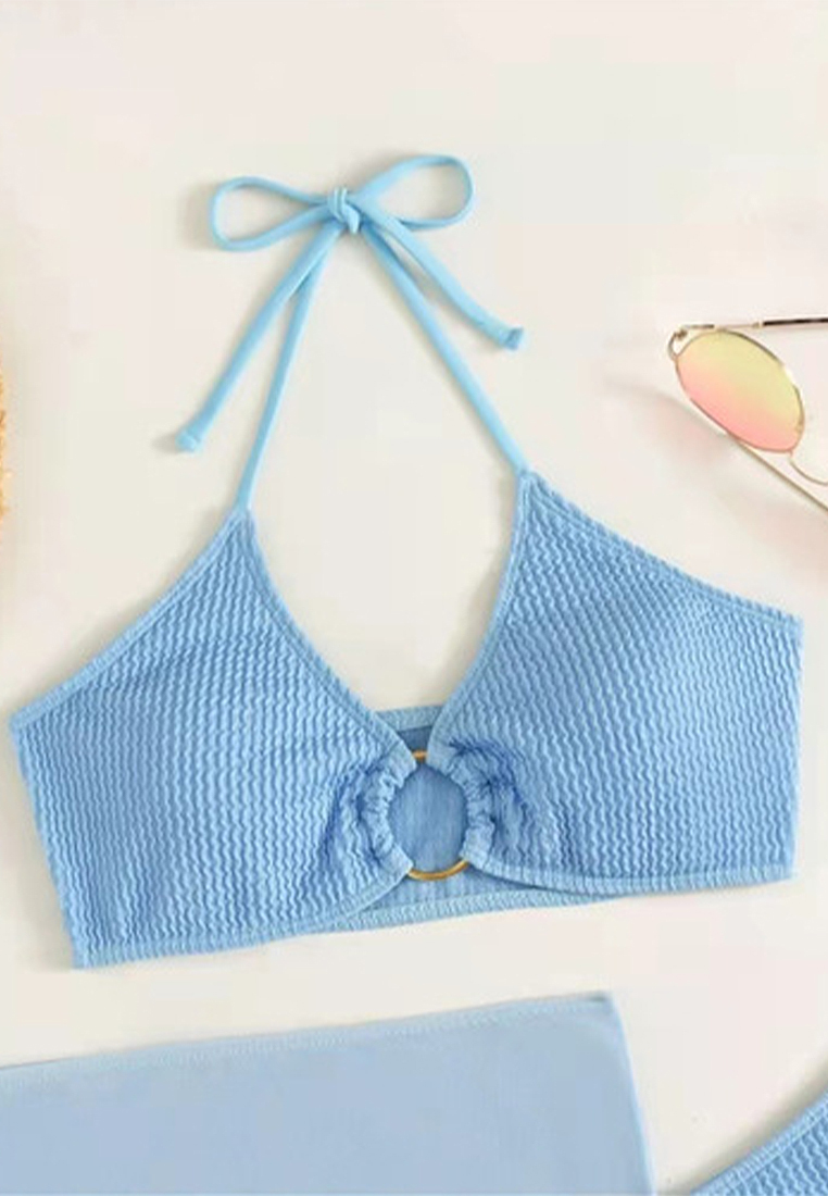 Drawstring swimsuit set CA24032142BL