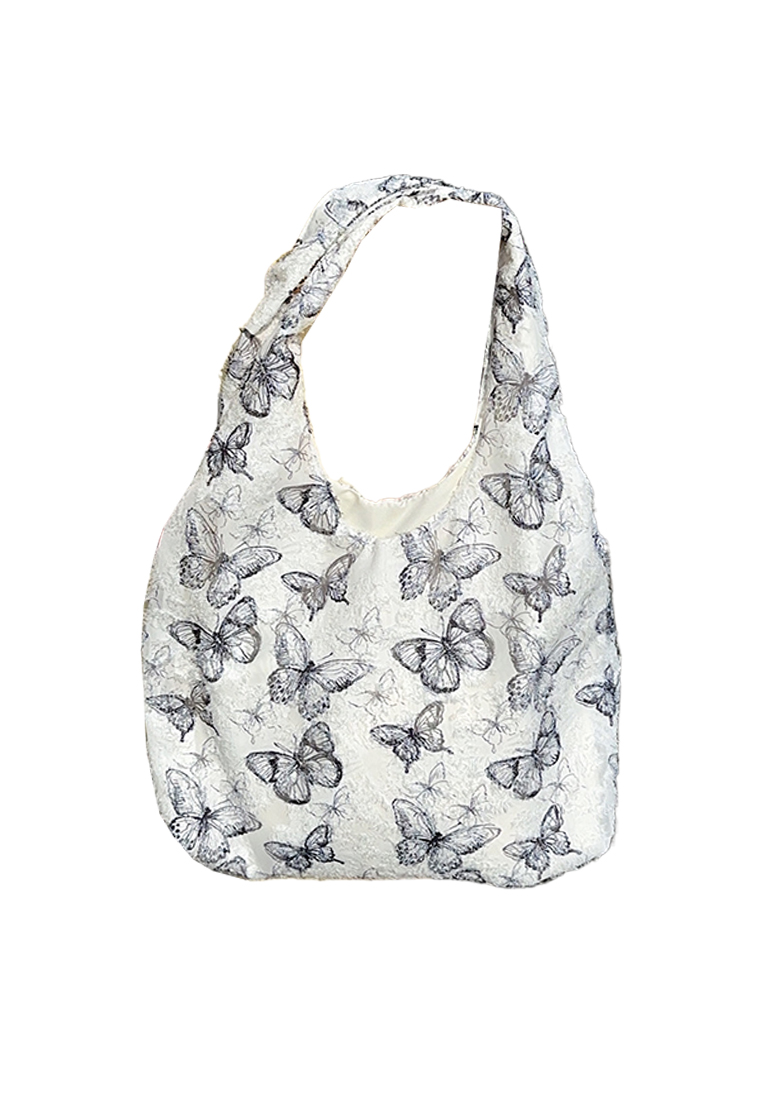 New Lace Butterfly Large Capacity Shoulder Bag CA25061742GR1
