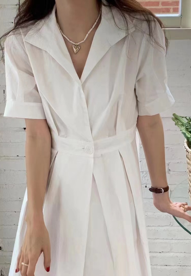 New Korean shirt dress CA25021317GR