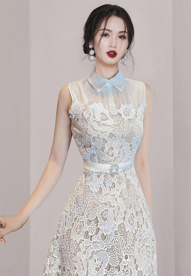 2023 Summer New Lace Private Outfit Noble Dress CA061343