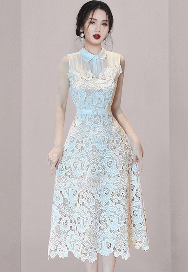 2023 Summer New Lace Private Outfit Noble Dress CA061343