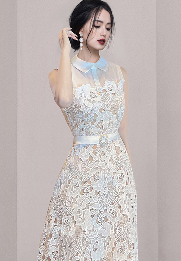 2023 Summer New Lace Private Outfit Noble Dress CA061343