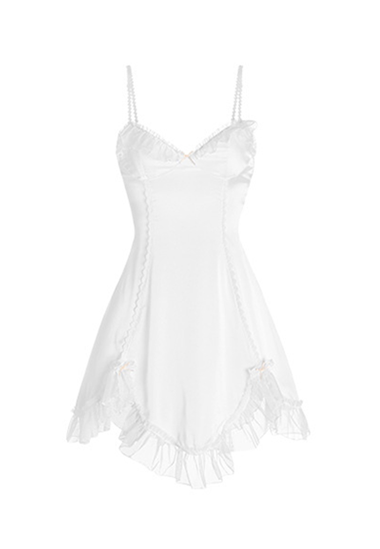 New French sexy lace nightdress A010444