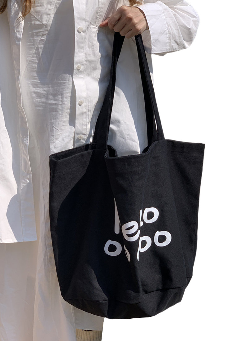 Large-capacity letter-shaped simple casual trendy shoulder bag CA25061744PU