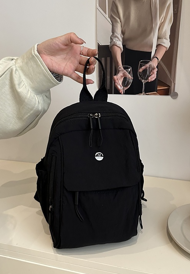 New Japanese-Style Minimalist Ultra-Light Nylon Casual Versatile Mini Backpack CA25110718W