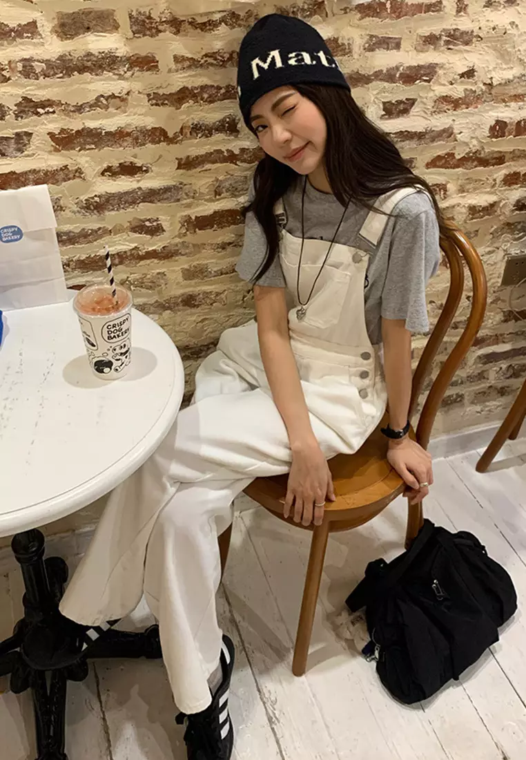 Retro straight tube loose casual jeans CA24092520W