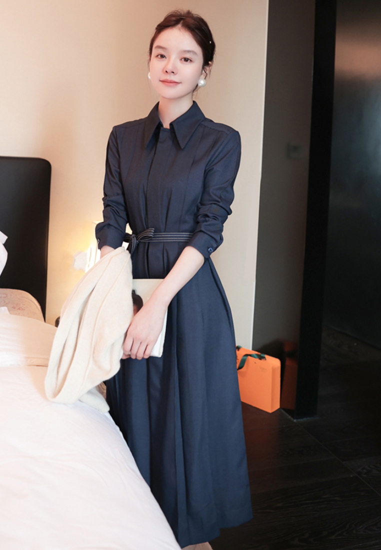 New French-Style Retro Dress CA25110345BK