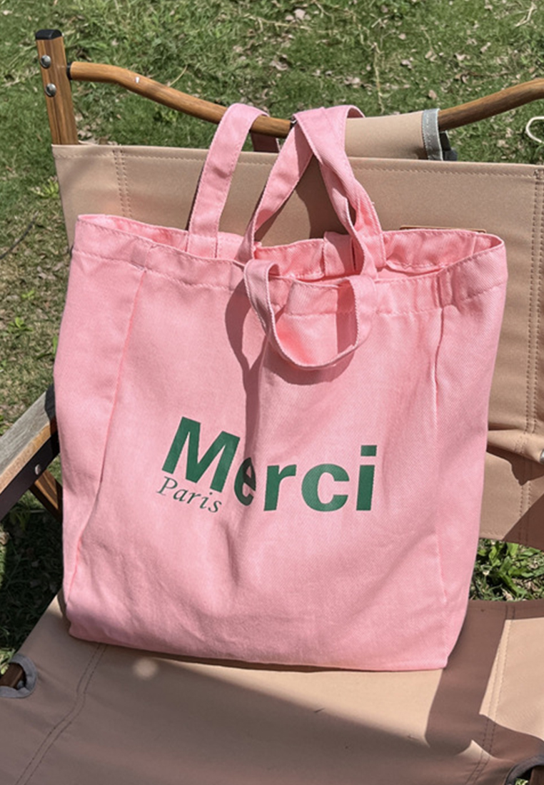 New versatile canvas shoulder shopping bag CA25061746YE