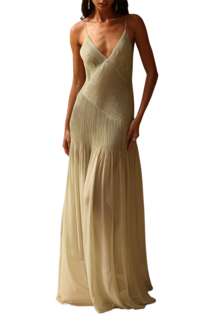 New suspender see through loose dress CA25042246GR