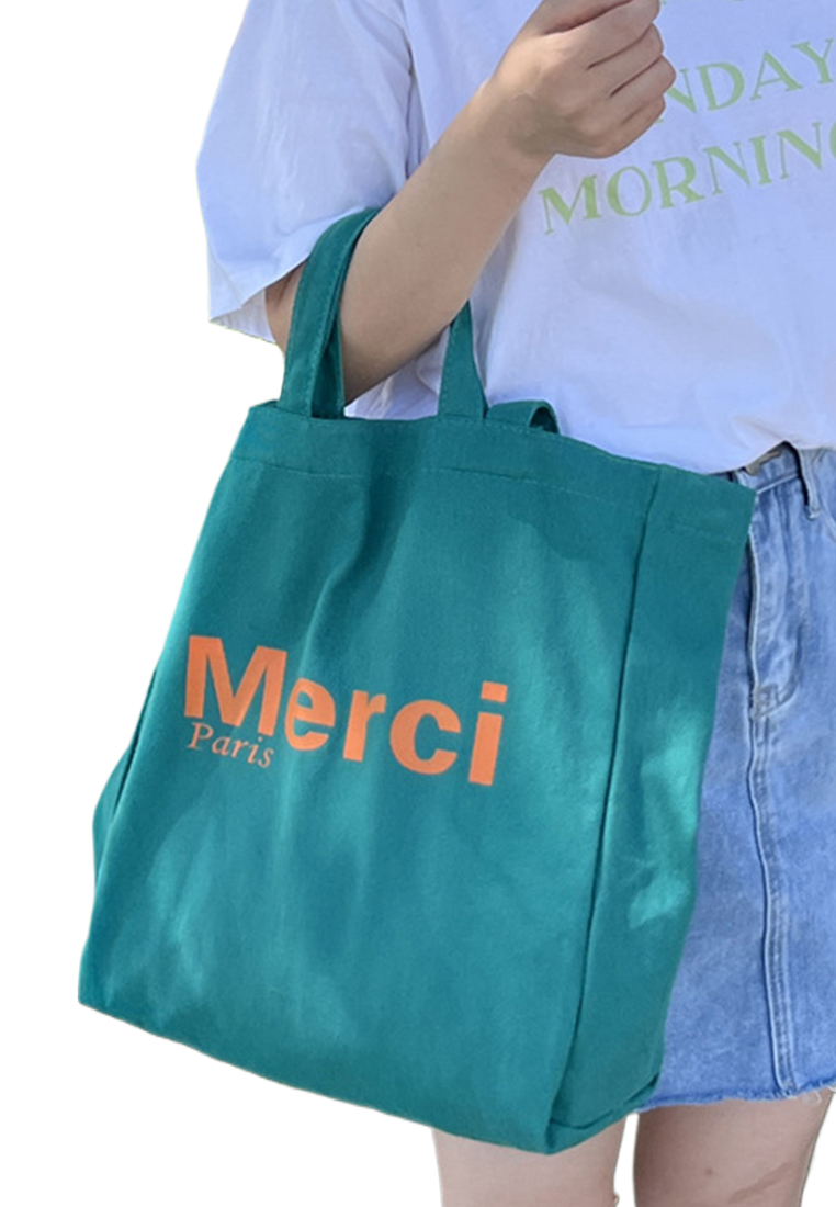 New versatile canvas shoulder shopping bag CA25061746YE