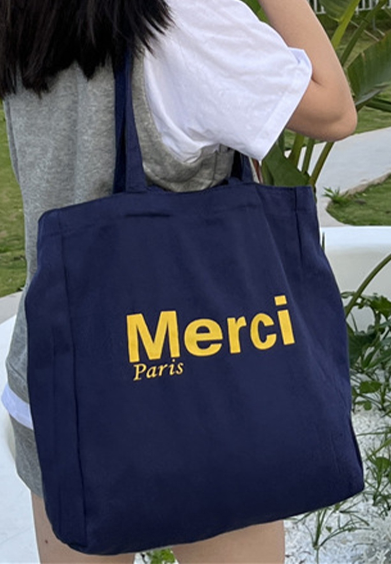 New versatile canvas shoulder shopping bag CA25061746YE