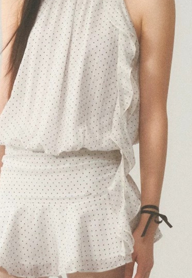 French summer sleeveless dress CA225042246W