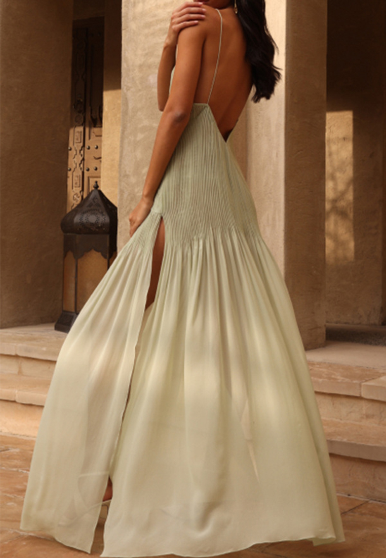 New suspender see through loose dress CA25042246GR