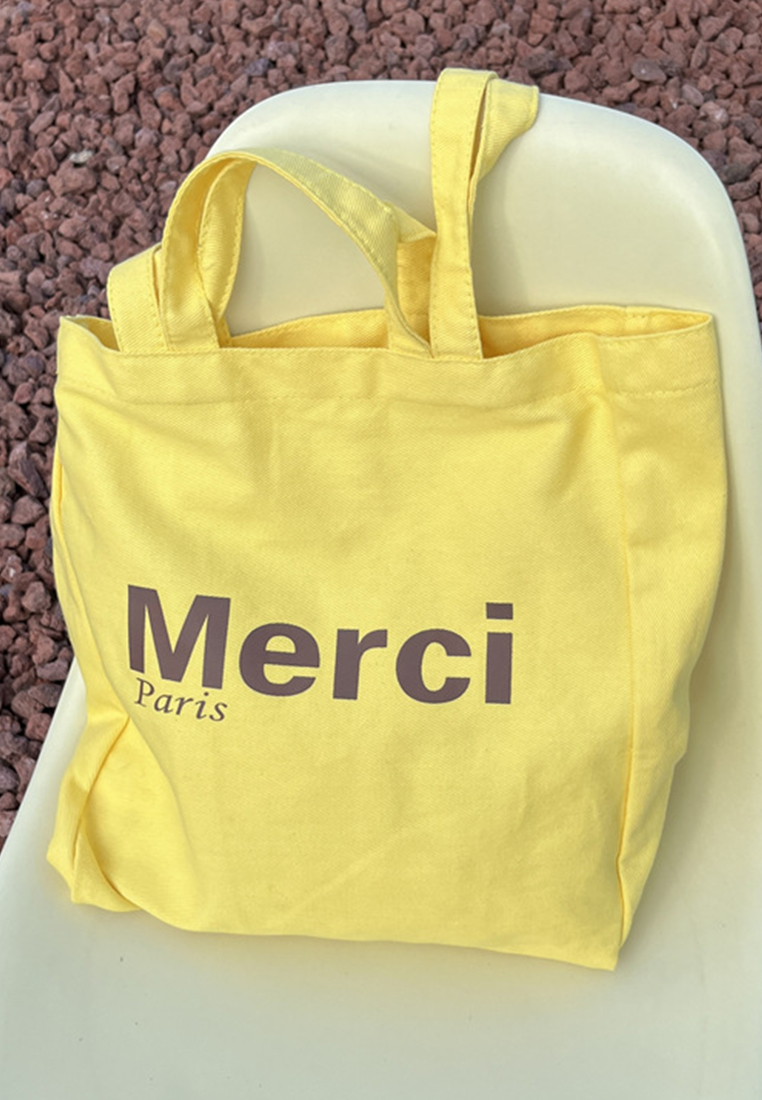 New versatile canvas shoulder shopping bag CA25061746YE