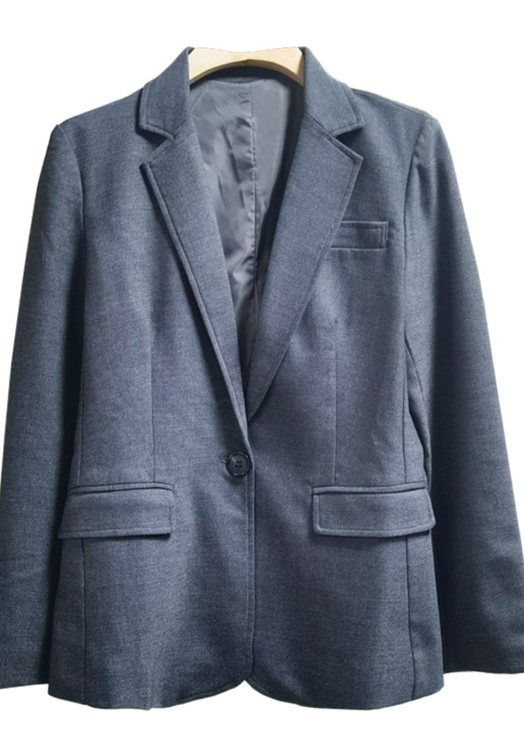New commuter-style slim-fit coat CA25110346BL