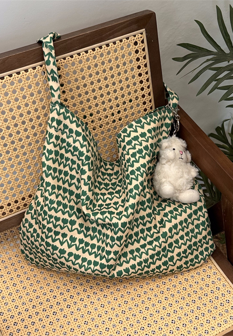 New large capacity retro shoulder bag CA25061747GR