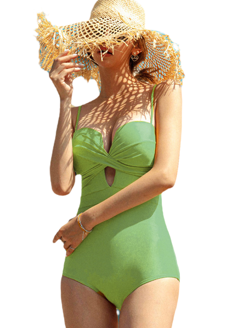 New Korean one-piece backless swimsuit CA24032148GR