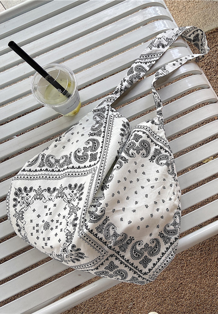 Retro Casual Shopping Fashion Canvas Bag CA25061748BK