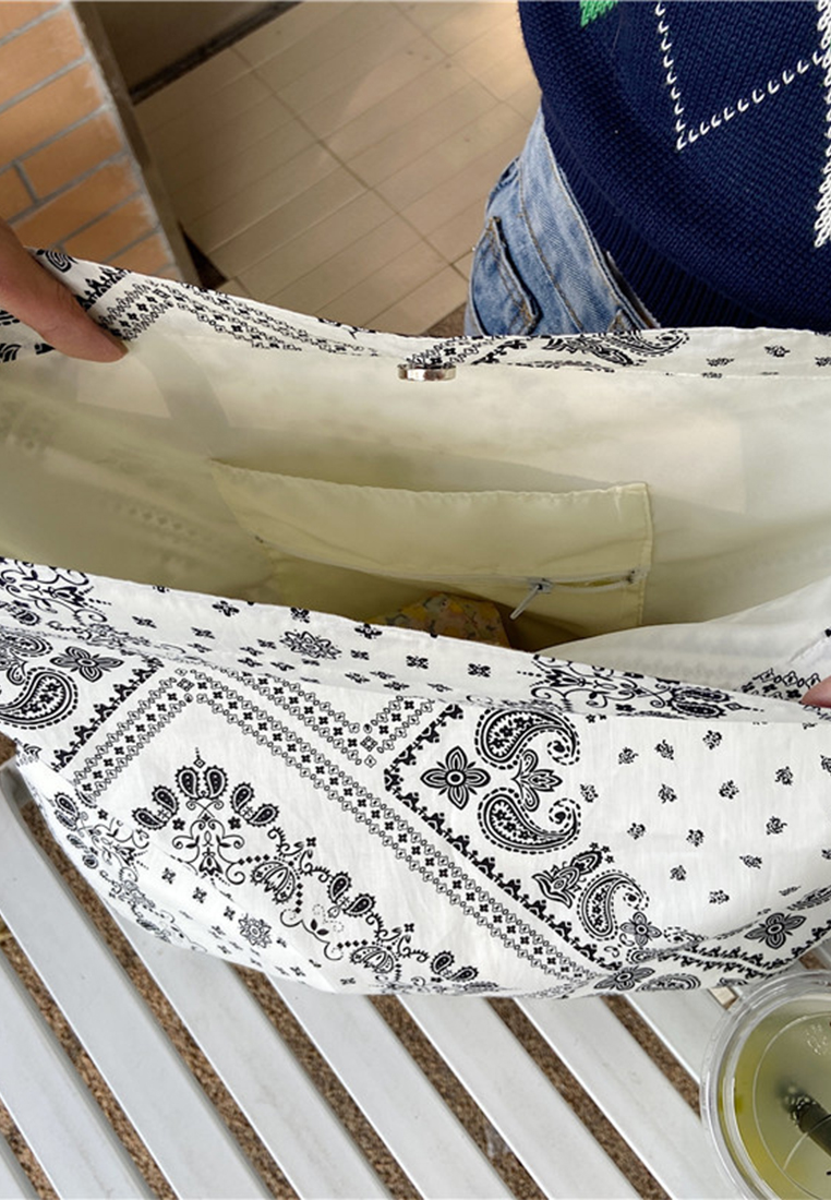 Retro Casual Shopping Fashion Canvas Bag CA25061748BK