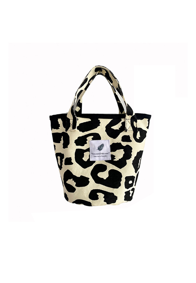 Casual Large Capacity Canvas Tote Bag CA25061749BK-1