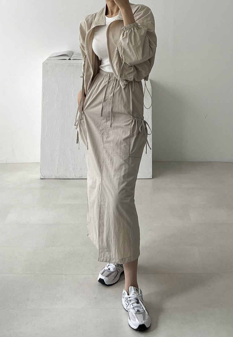 French retro short jacket fashionable skirt set CA241128149GR