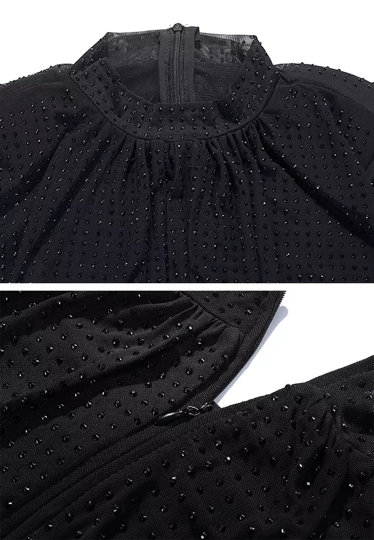 French sequin dress CA24102501W