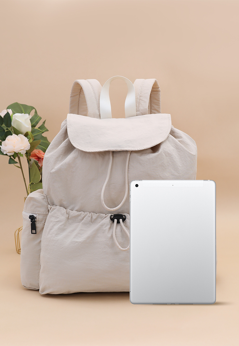 Solid color practical and fashionable backpack CA25030305BL