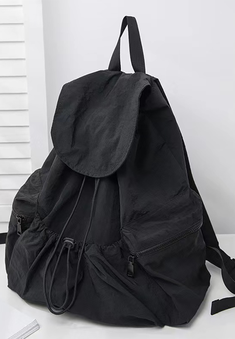 Solid color practical and fashionable backpack CA25030305BL