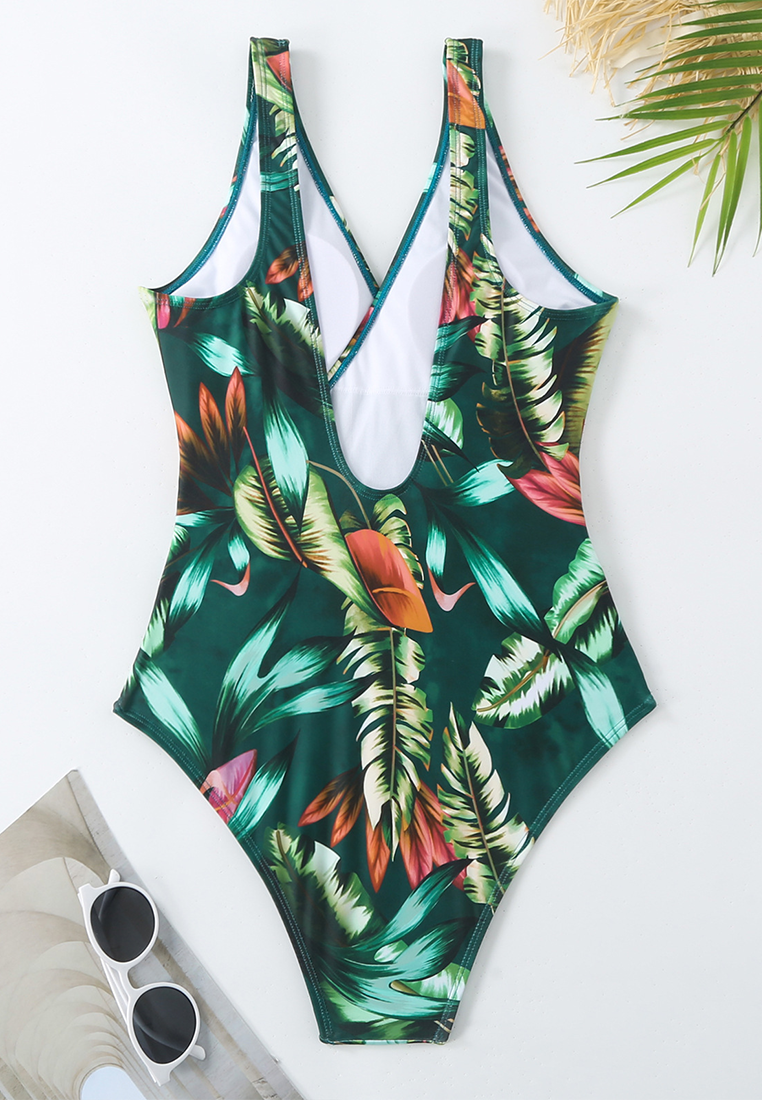 New one-piece swimsuit + chiffon skirt two-piece set CA25030505MT